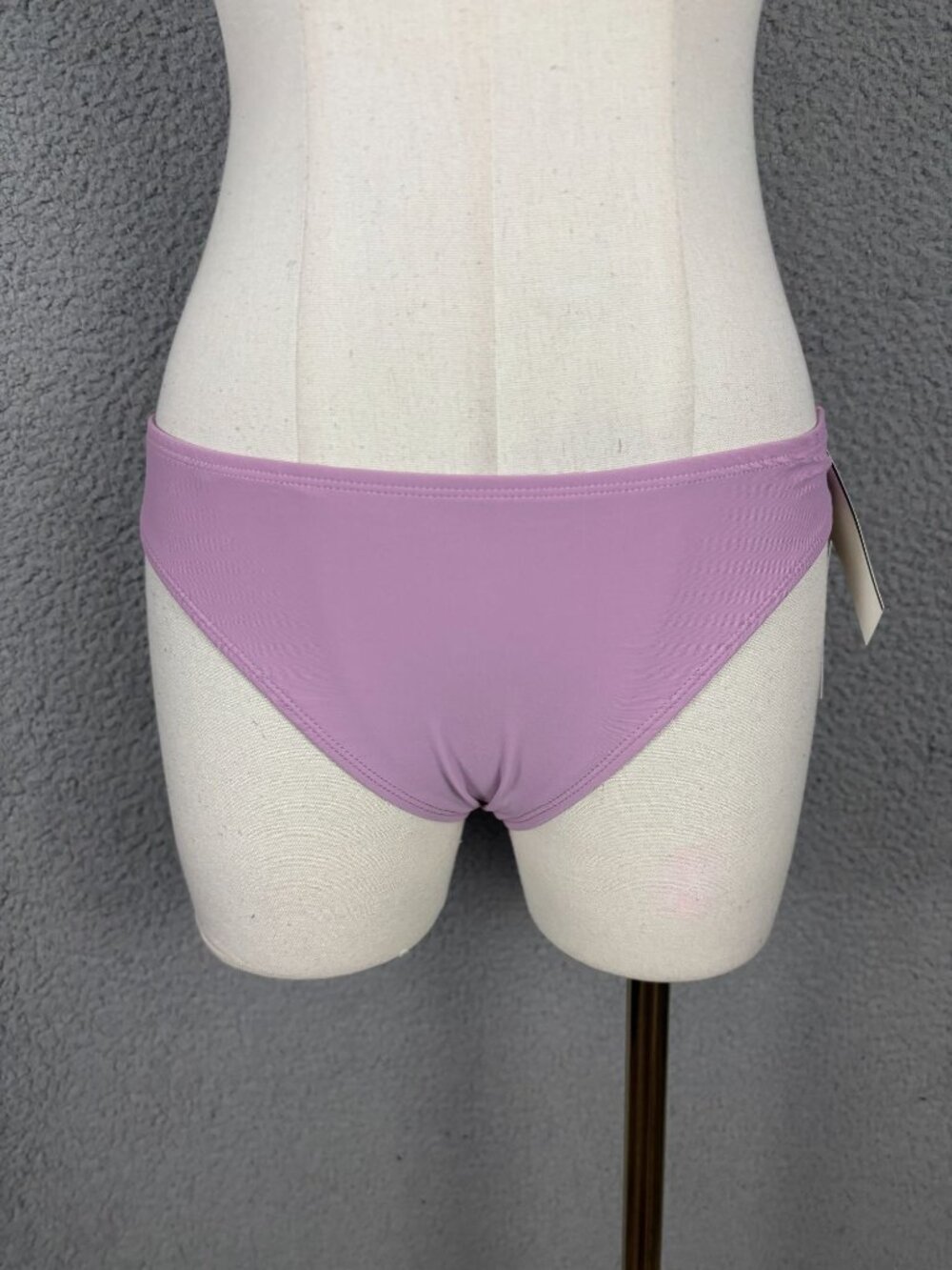 Salt + Cove Women's Juniors Ruched Back Hipster Swim Bottom Lilac Size Med NWT's